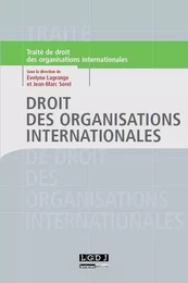 DROIT DES ORGANISATIONS INTERNATIONALES