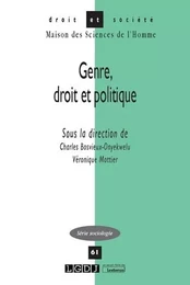 Genre, droit et politique