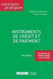 INSTRUMENTS DE CREDIT ET DE PAIEMENT 10EME EDITION