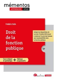 Droit de la fonction publique