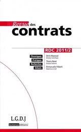 REVUE DES CONTRATS N 2 - 2011