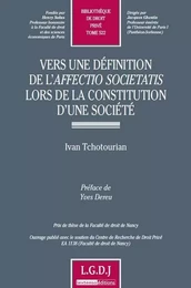 vers une définition de l'affectio societatis lors de la constitution d'une socié