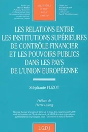 les relations entre les institutions supérieures de contrôle financier et les po