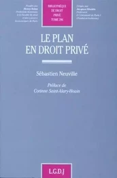 le plan en droit privé