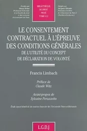 le consentement contractuel à l'épreuve des conditions générales