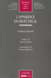 l'apparence en droit fiscal