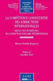 la compétence consultative des juridictions internationales