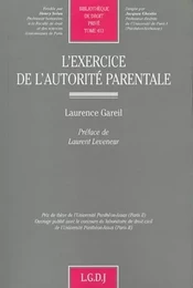 l'exercice de l'autorité parentale