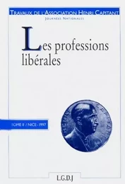 les professions libérales. journées nationales. nice-1997