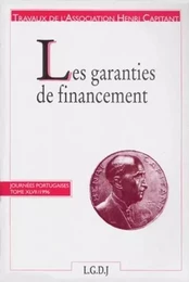 les garanties de financement. journées portugaises