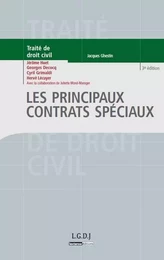 les principaux contrats spéciaux - 3ème édition