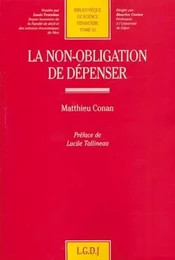 la non-obligation de dépenser