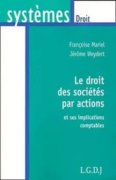 le droit des sociétes par actions et ses implications comptables