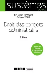 Droit des contrats administratifs