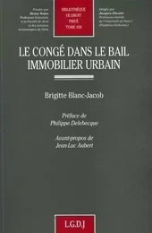 le congé dans le bail immobilier urbain