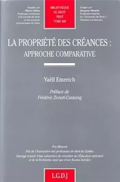 la propriété des créances : approche comparative