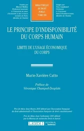 LE PRINCIPE D INDISPONIBILITE DU CORPS HUMAIN