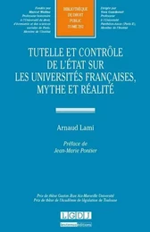 tutelle et contrôle de l'etat sur les universités françaises, mythe et réalité