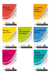 Série Formation du disciple Carnets 1 à 7