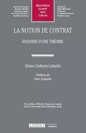 La notion de contrat