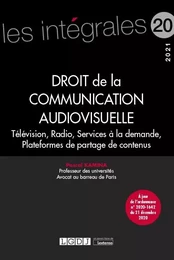 Droit de la communication audiovisuelle