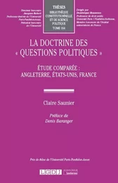 La doctrine des « questions politiques »