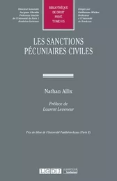 Les sanctions pécuniaires civiles