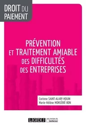 PREVENTION DES DIFFICULTES DES ENTREPRISES