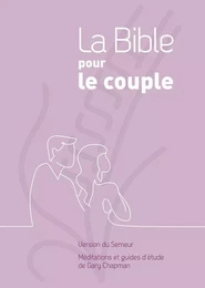 La Bible pour le couple, couverture rigide mauve