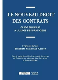 Le nouveau droit des contrats