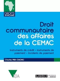 DROIT COMMUNAUTAIRE DES AFFAIRES DE LA CEMAC