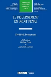 le discernement en droit pénal