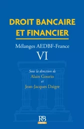 Droit bancaire et financier