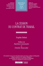 la cession du contrat de travail