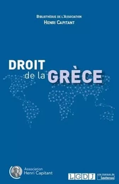 DROIT DE LA GRECE