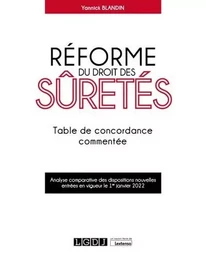 Réforme du droit des sûretés