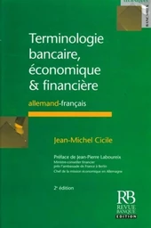 Terminologie bancaire, économique et financière