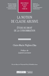 LA NOTION DE CLAUSE ABUSIVE