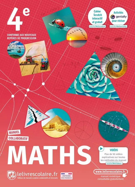 Mathématiques 4e, Edition 2022 -  Lelivrescolaire.fr - LELIVRESCOLAIRE