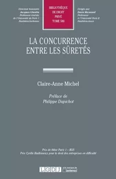 LA CONCURRENCE ENTRE LES SURETES