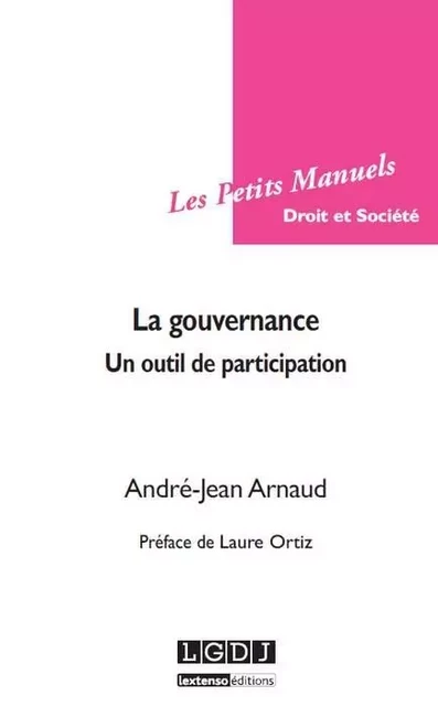 la gouvernance - André-Jean Arnaud - LGDJ