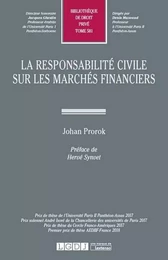 LA RESPONSABILITE CIVILE SUR LES MARCHES FINANCIERS