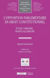 L'opposition parlementaire en droit constitutionnel