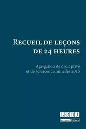 recueil de leçons de 24 heures