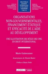 ORGANISATION NON-GOUVERNEMENTALES, FINANCEMENT ETATIQUE ET EFFICACITE DE L'AIDE