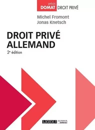 DROIT PRIVE ALLEMAND 2EME EDITION