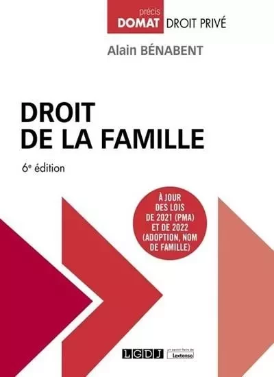 Droit de la famille - Alain Bénabent - LGDJ