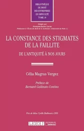 La constance des stigmates de la faillite