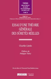 Essai d'une théorie générale des sûretés réelles