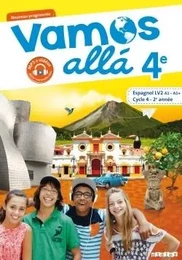 Vamos allá 4e LV2 Espagnol Ed.2017 - Livre de lélève